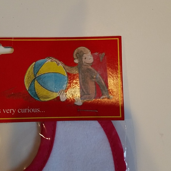 Curious George Bib Set - Picture 2 of 3